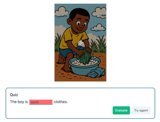 Mvulana anashika kompyuta kibao